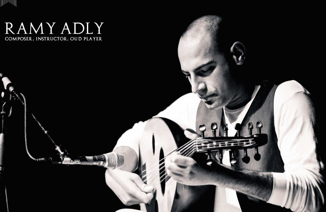Ramy Adly - Musician Site Screenshot
